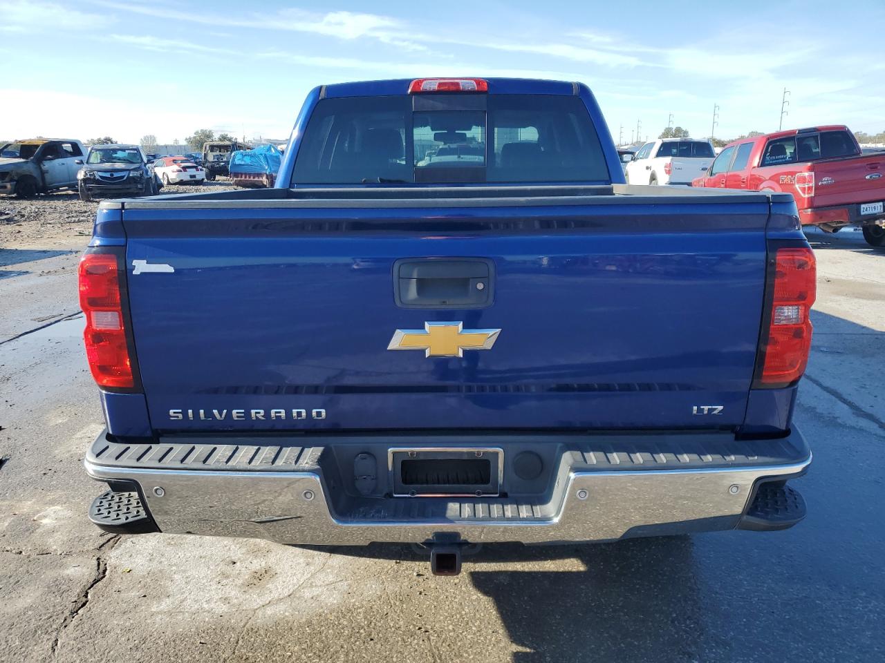 2014 Chevrolet Silverado VIN 3GCUKSEC0EG170453 Copart auction photo, front end damage thumbnail 6