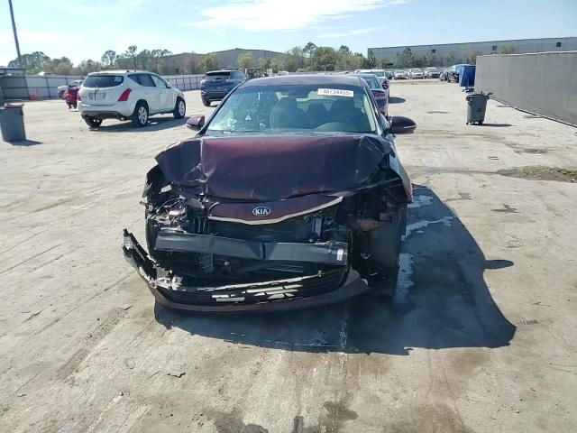 2016 KIA Optima VIN 5XXGT4L31GG018292 Copart auction photo, front end / side damage thumbnail 13