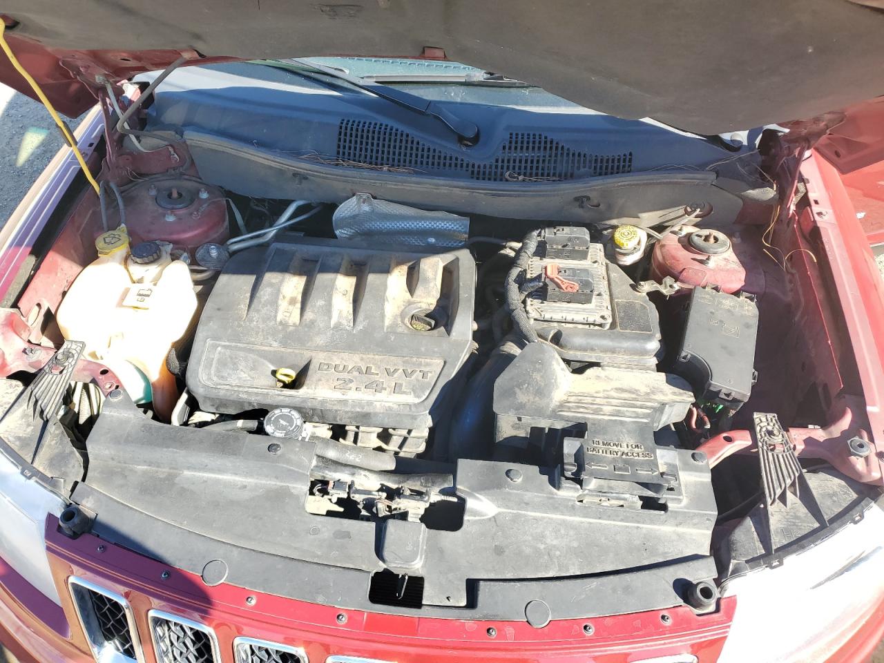 2013 Jeep Compass VIN 1C4NJCEB0DD158903 Copart auction photo, side damage thumbnail 12
