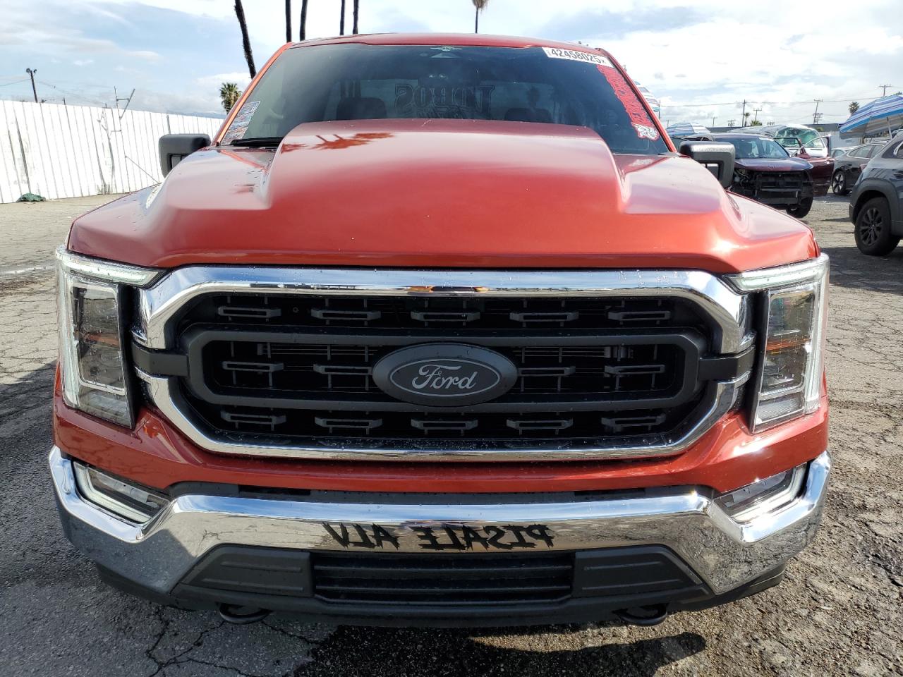 2023 Ford F-150 VIN 1FTMF1E58PKF55223 Copart auction photo, rear end / minor dent/scratches damage thumbnail 5