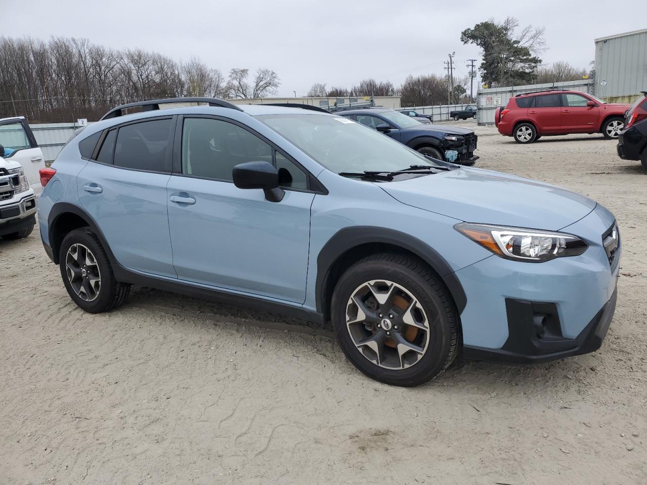 2018 Subaru XV VIN JF2GTAAC5J8202437 Copart auction photo, side / minor dent/scratches damage thumbnail 4
