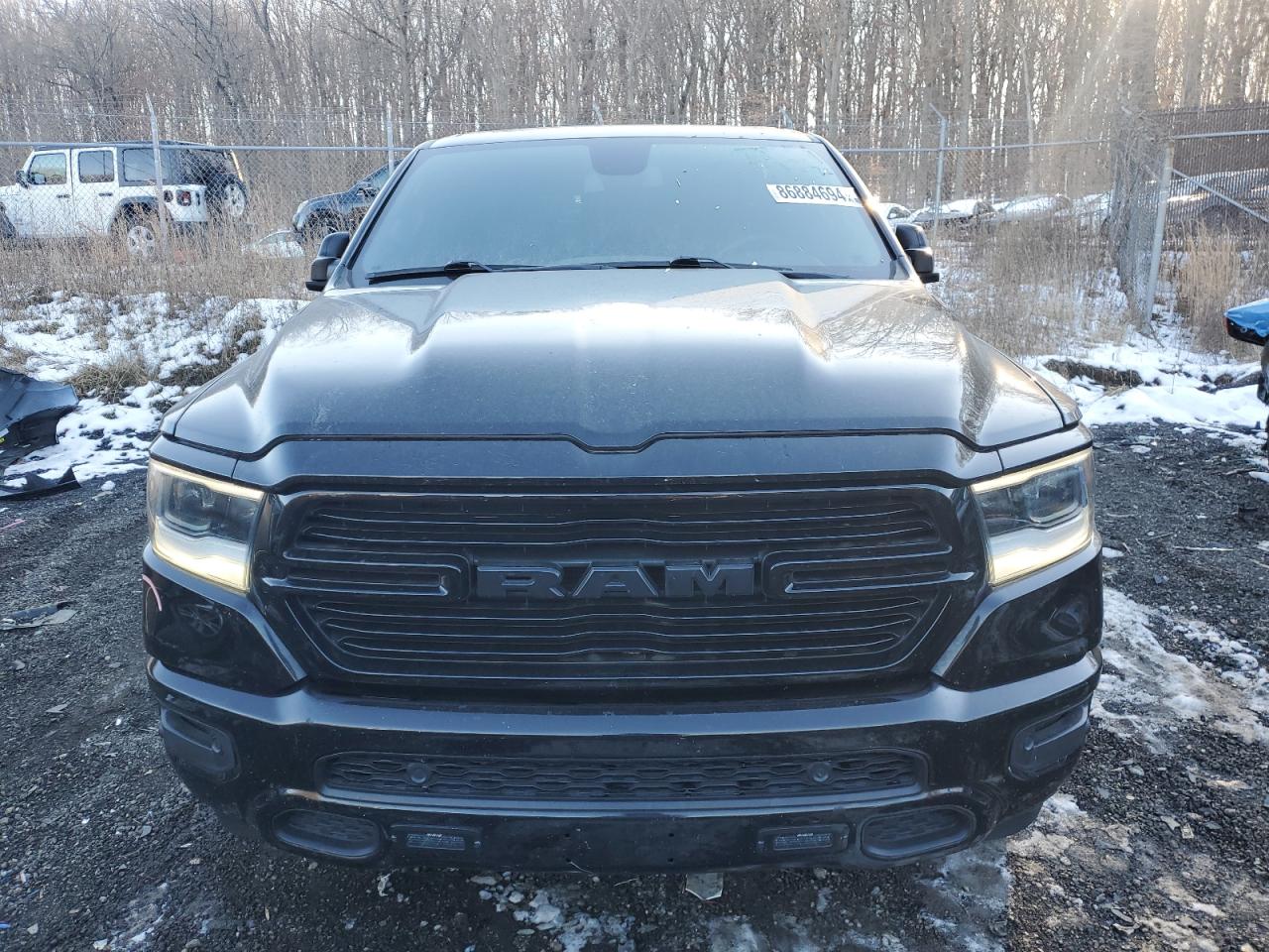 2019 RAM 1500 VIN 1C6SRFFT5KN539374 Copart auction photo, rear end / minor dent/scratches damage thumbnail 5