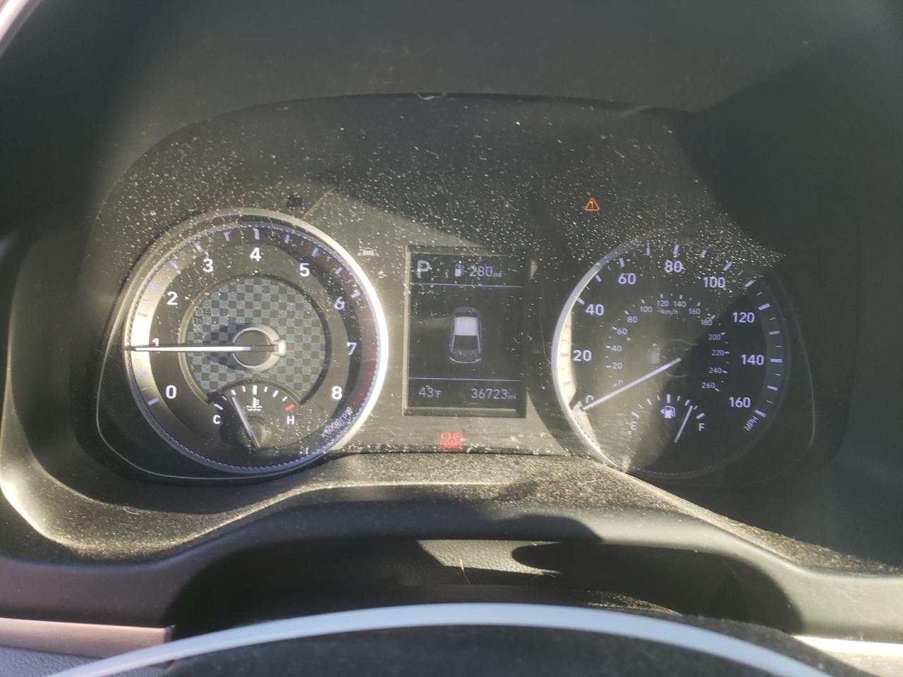 2020 Hyundai Elantra VIN KMHD84LF3LU004375 Copart auction photo, front end damage thumbnail 9