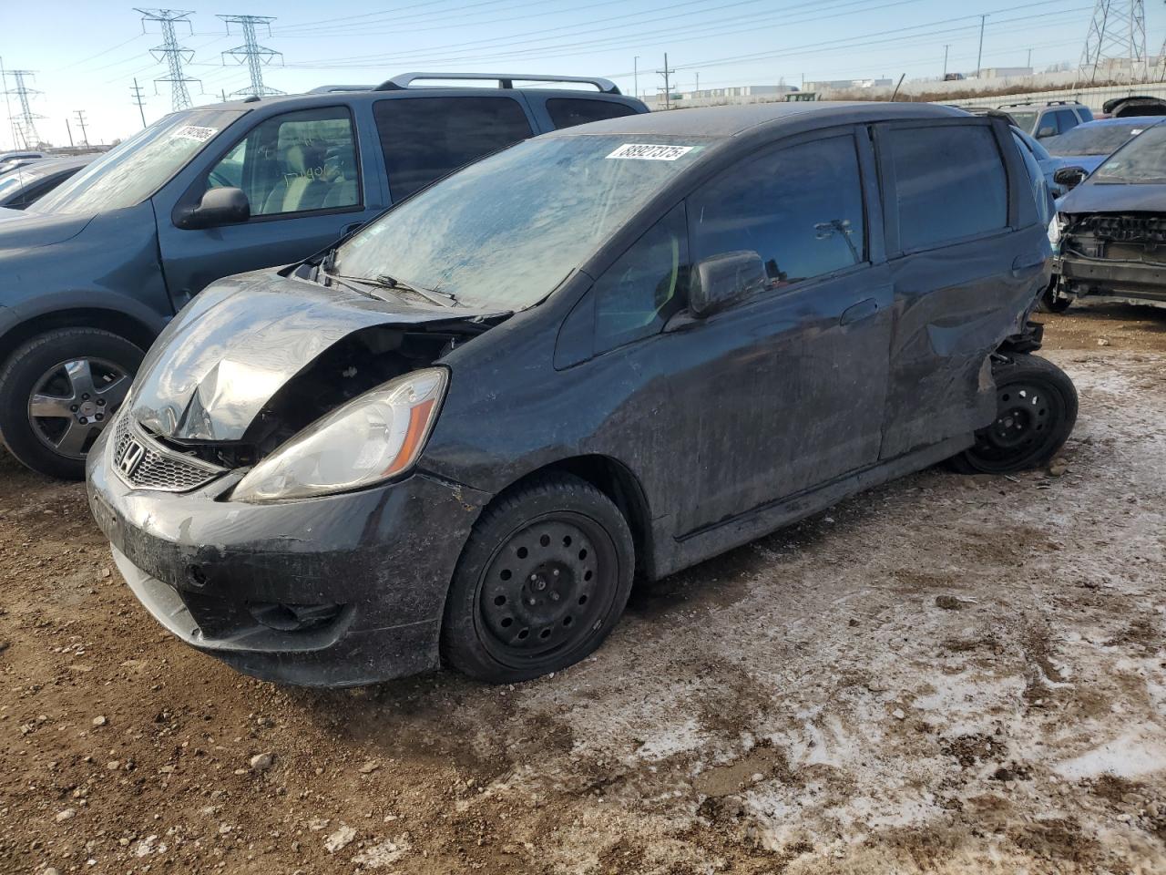 2011 Honda Fit VIN JHMGE8H52BC014318