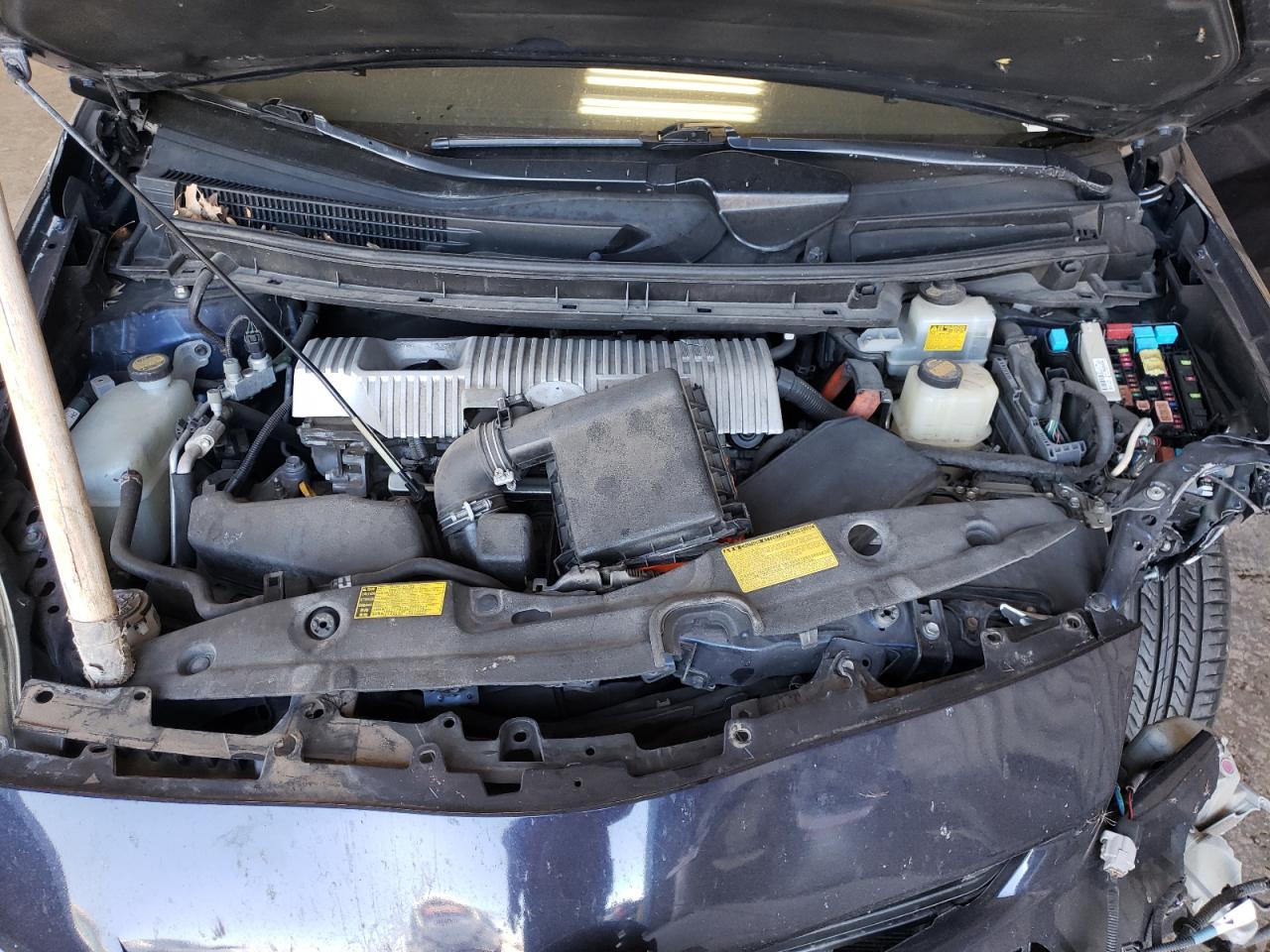 2013 Toyota Prius VIN JTDKN3DU4D1615224 Copart auction photo, front end / minor dent/scratches damage thumbnail 12