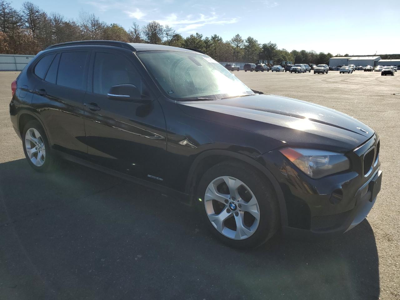 2014 BMW X1 VIN WBAVM1C57EVW48983 Copart auction photo, front end / minor dent/scratches damage thumbnail 4