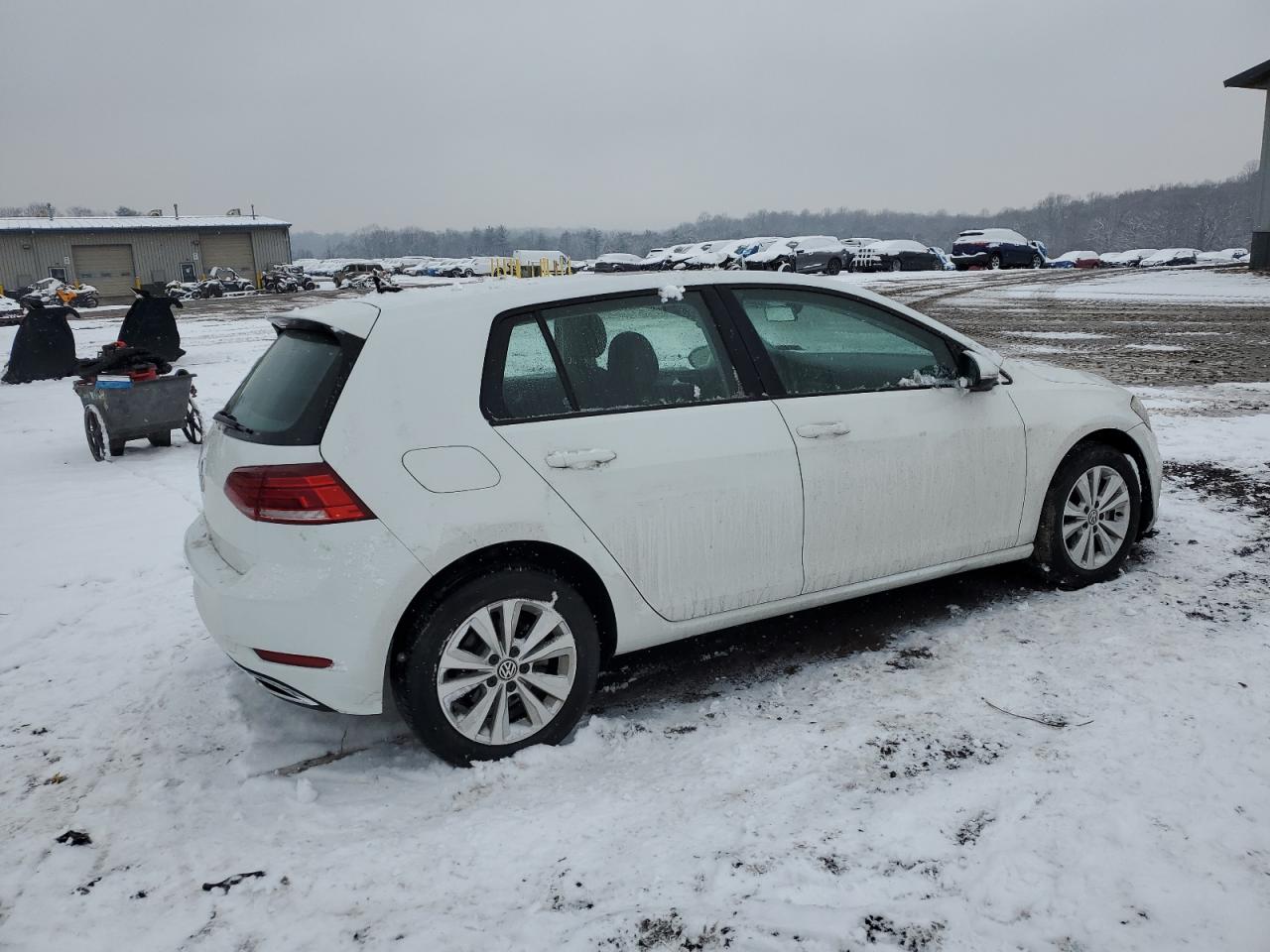 2019 Volkswagen Golf VIN 3VWG57AU7KM025422 Copart auction photo, front end / mechanical damage thumbnail 3