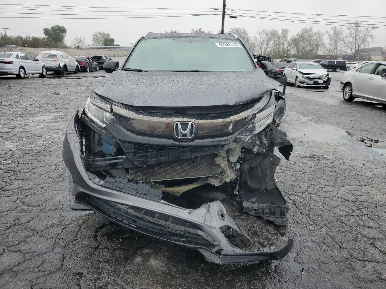 2022 Honda HR-V VIN 3CZRU5H17NM713482 Copart auction photo, front end damage thumbnail 5