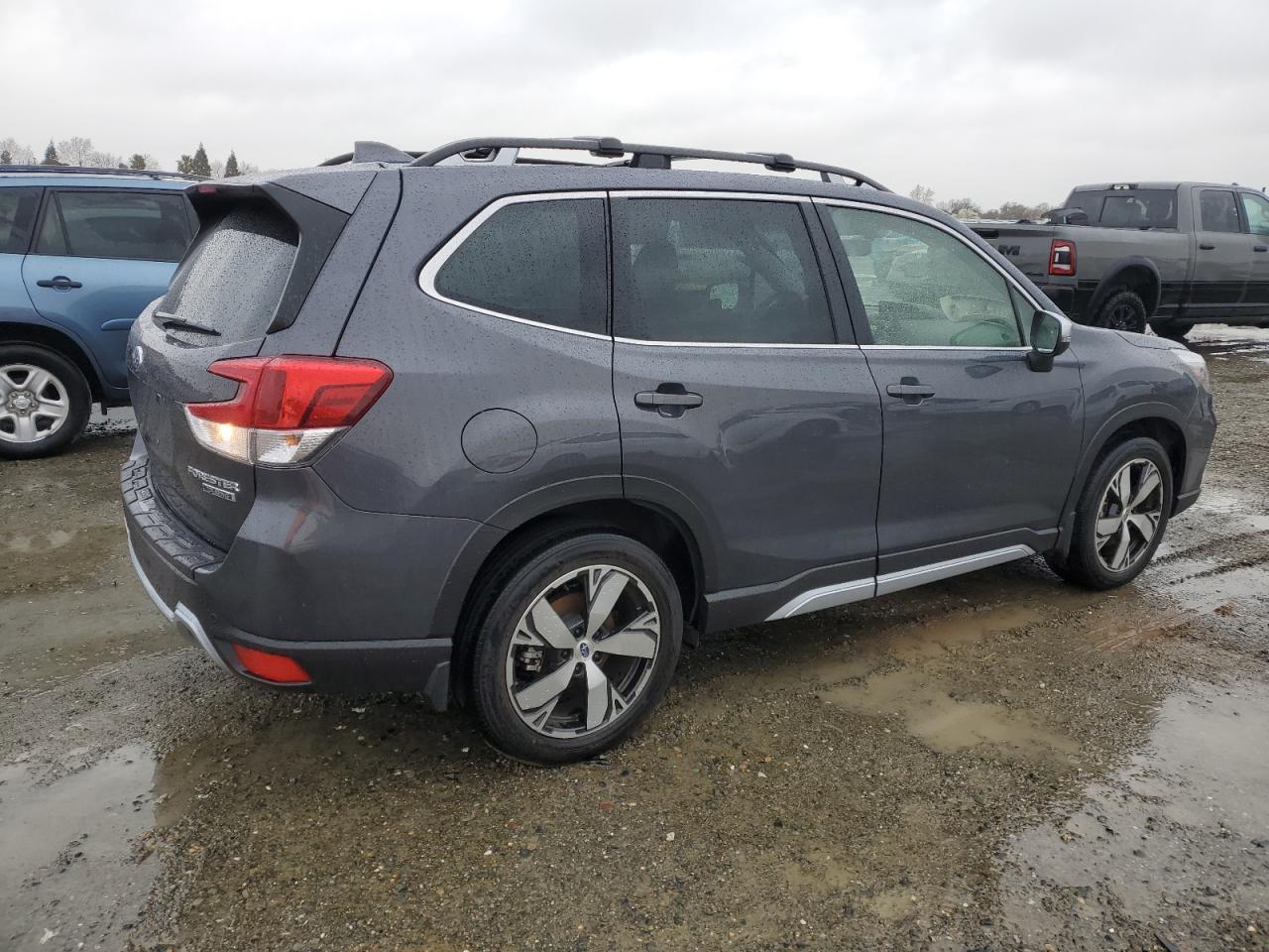 2021 Subaru Forester VIN JF2SKAXC9MH509778 Copart auction photo, stripped damage thumbnail 3