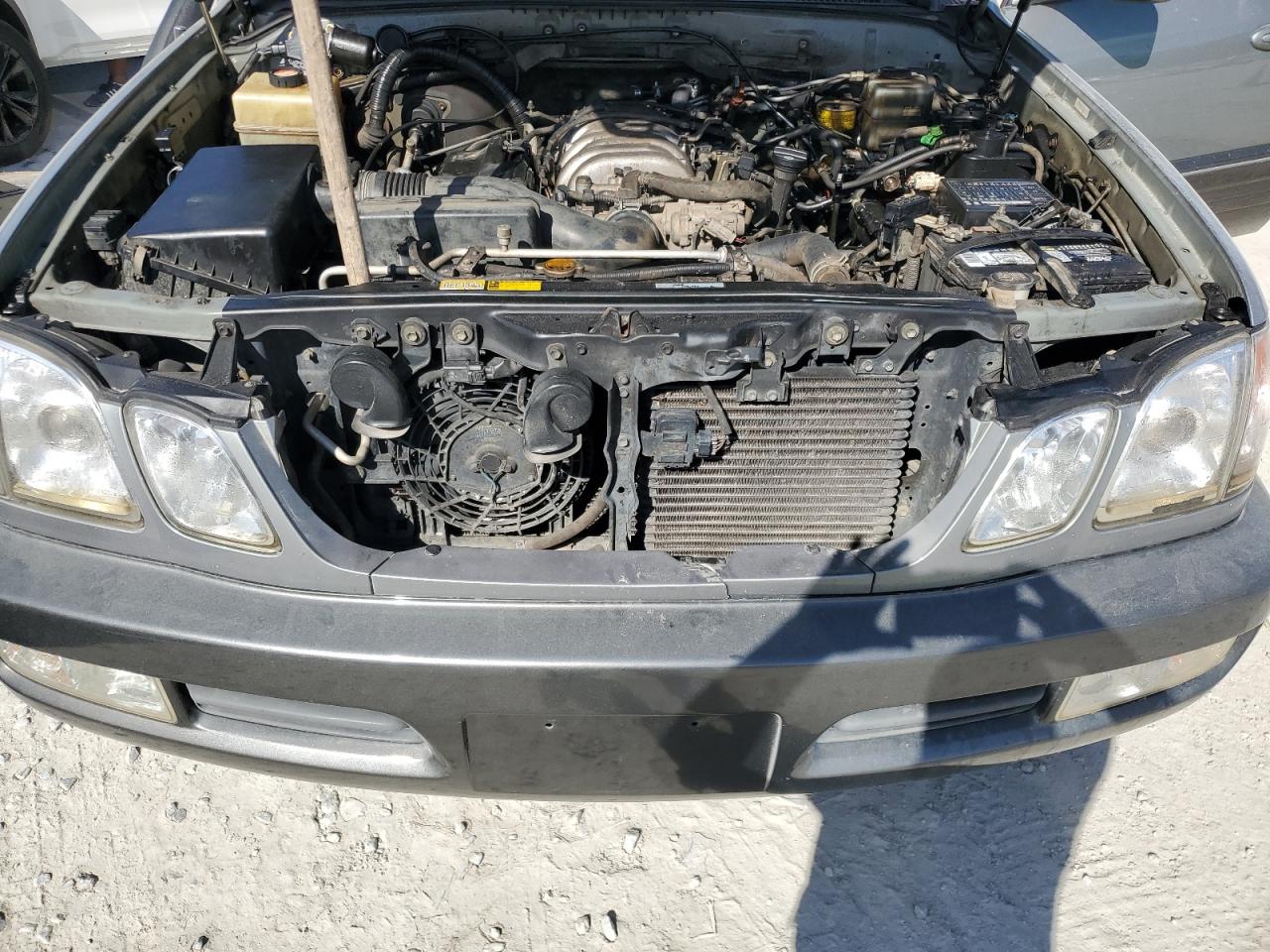 2002 Lexus LX VIN JTJHT00W723514716 Copart auction photo, water/flood damage thumbnail 11