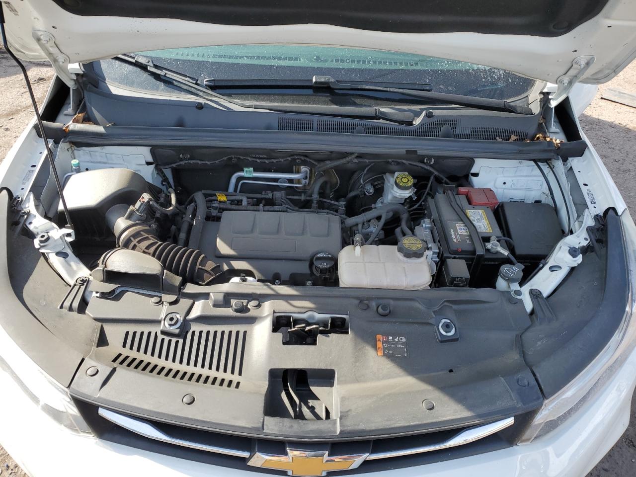 2020 Chevrolet Trax VIN KL7CJLSB5LB321371 Copart auction photo, front end / side damage thumbnail 12