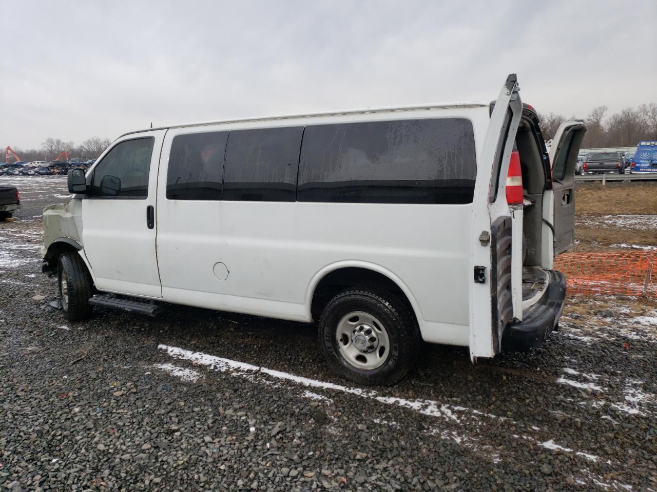 2012 Chevrolet Express VIN 1GAWGPFG3C1151456 Copart auction photo, front end damage thumbnail 2