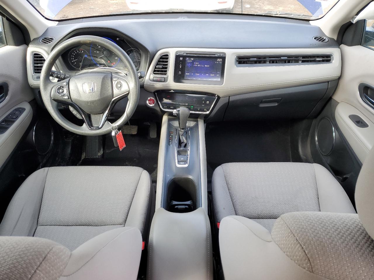 2016 Honda HR-V VIN 3CZRU5H58GM744956 Copart auction photo, rear end damage thumbnail 8