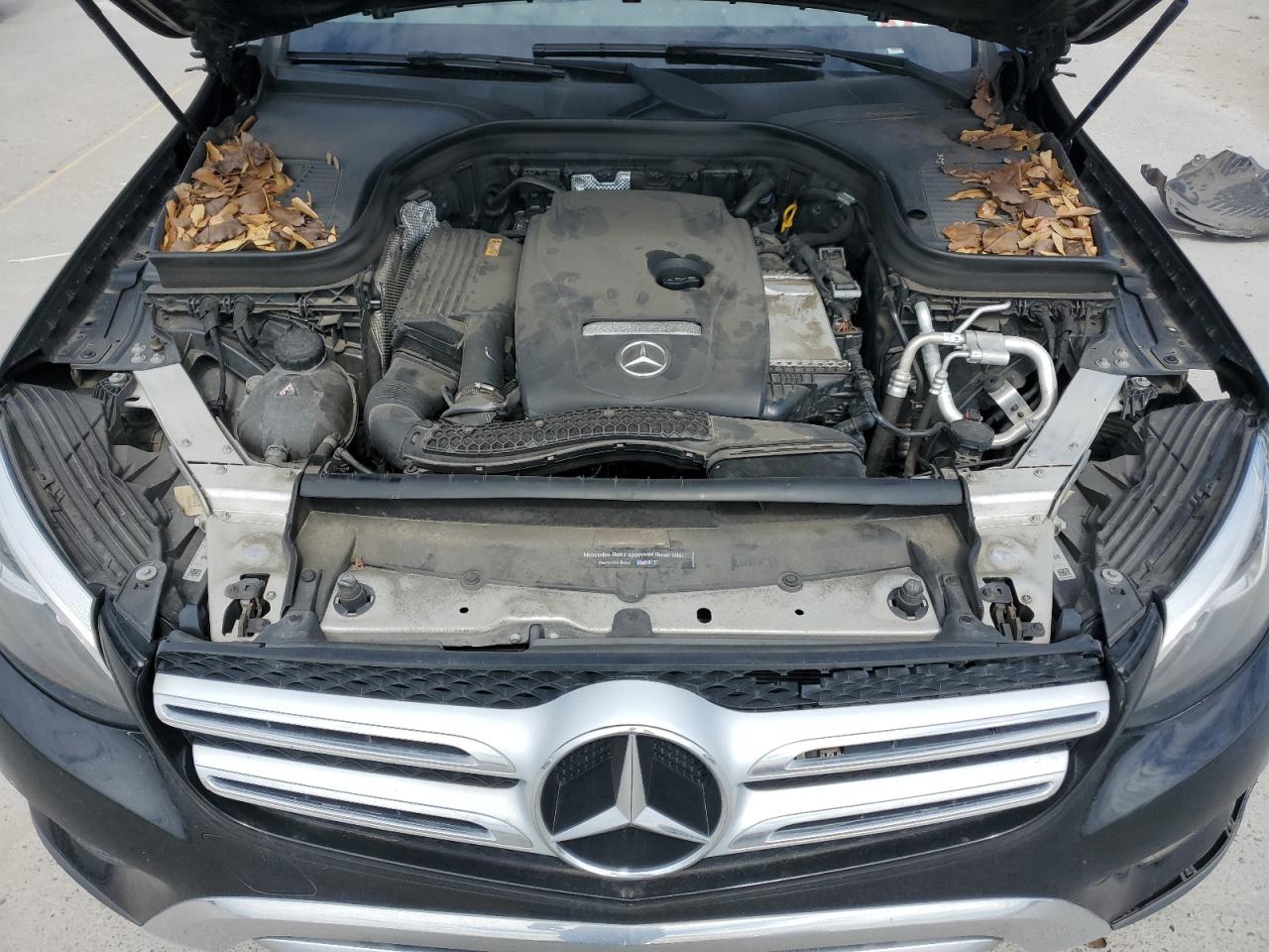 2019 Mercedes-Benz GLC VIN WDC0G4JB5KF553465 Copart auction photo, undercarriage / front end damage thumbnail 12