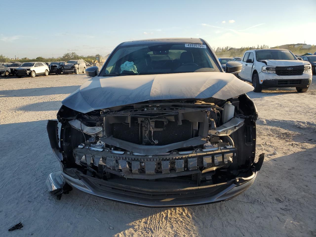 2024 Acura MDX VIN 5J8YD9H34RL003572 Copart auction photo, front end / minor dent/scratches damage thumbnail 5