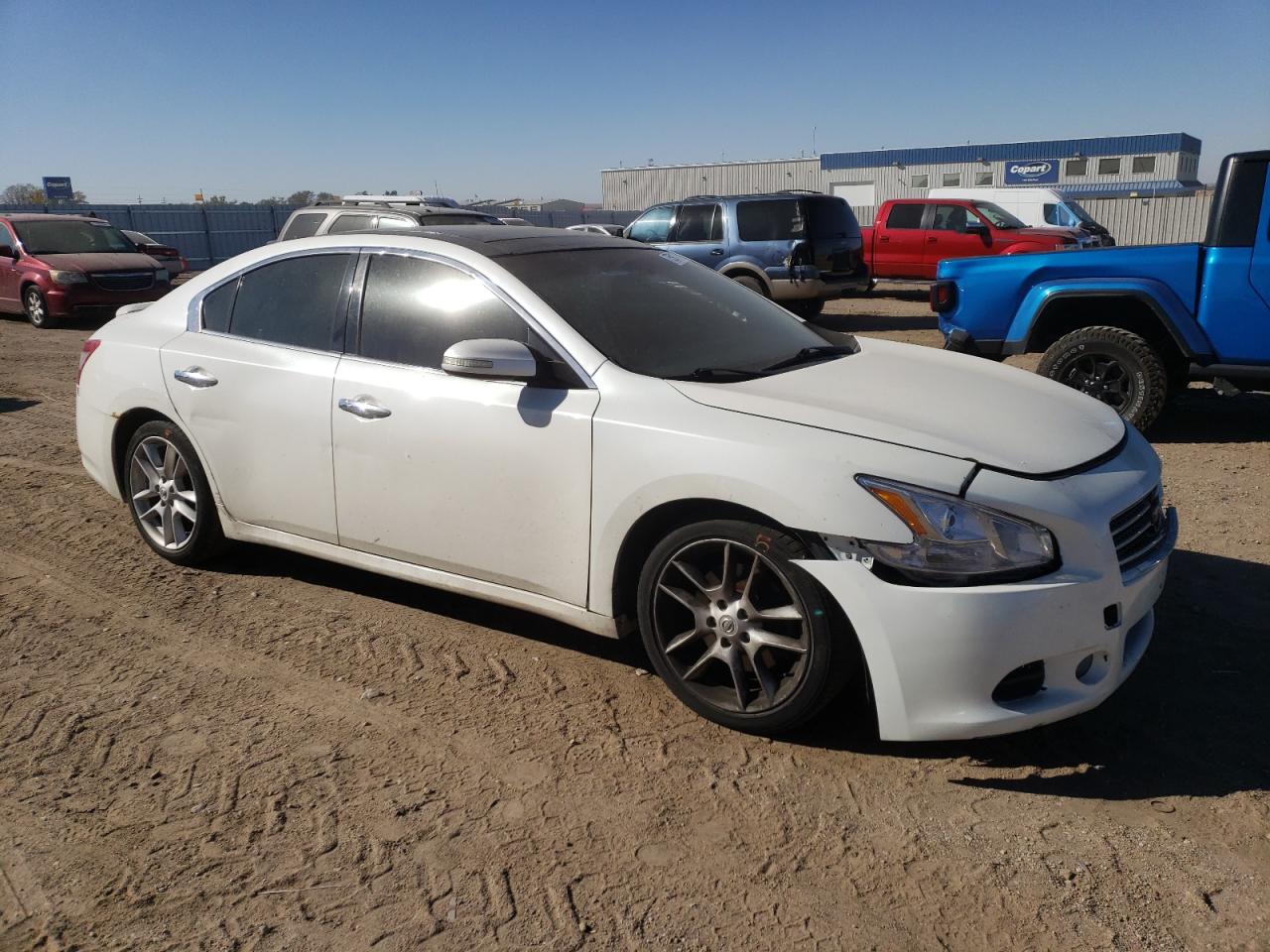 2009 Nissan Maxima VIN 1N4AA51E59C836137 Copart auction photo, all over damage thumbnail 4
