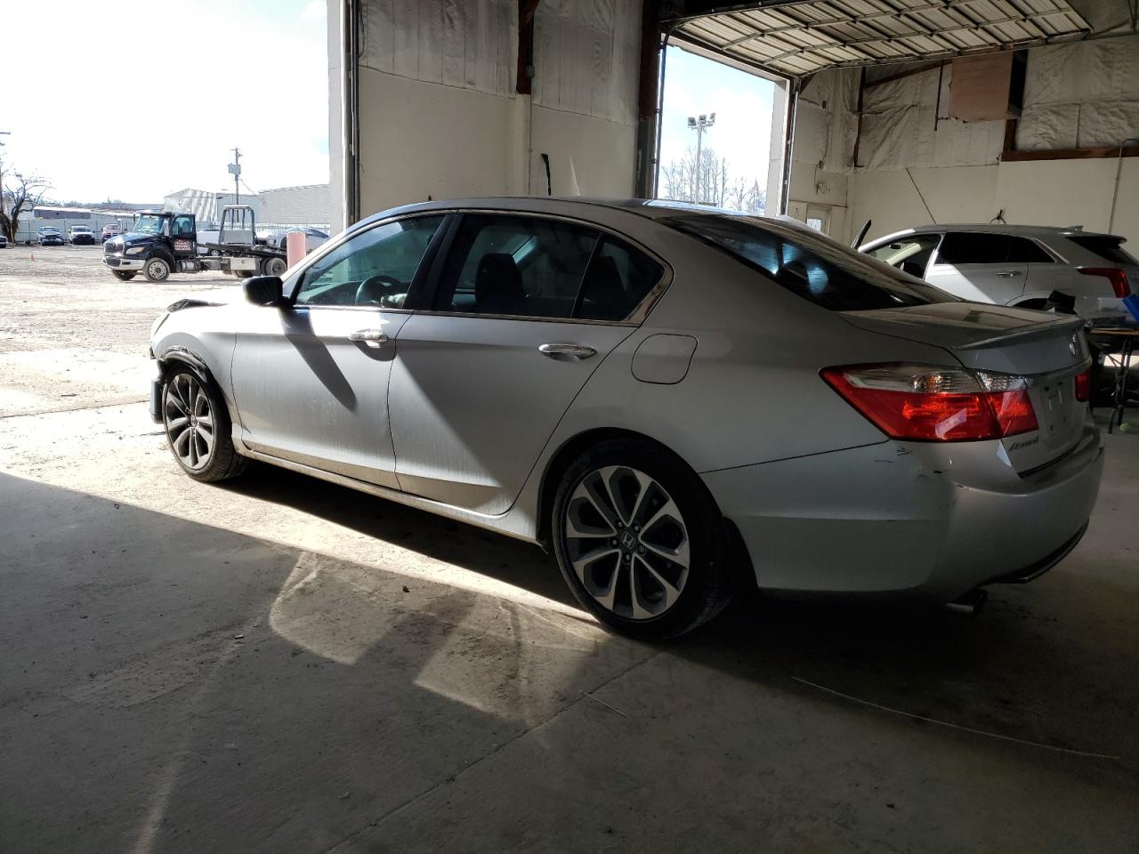 2014 Honda Accord VIN 1HGCR2F50EA243912 Copart auction photo, front end / side damage thumbnail 2