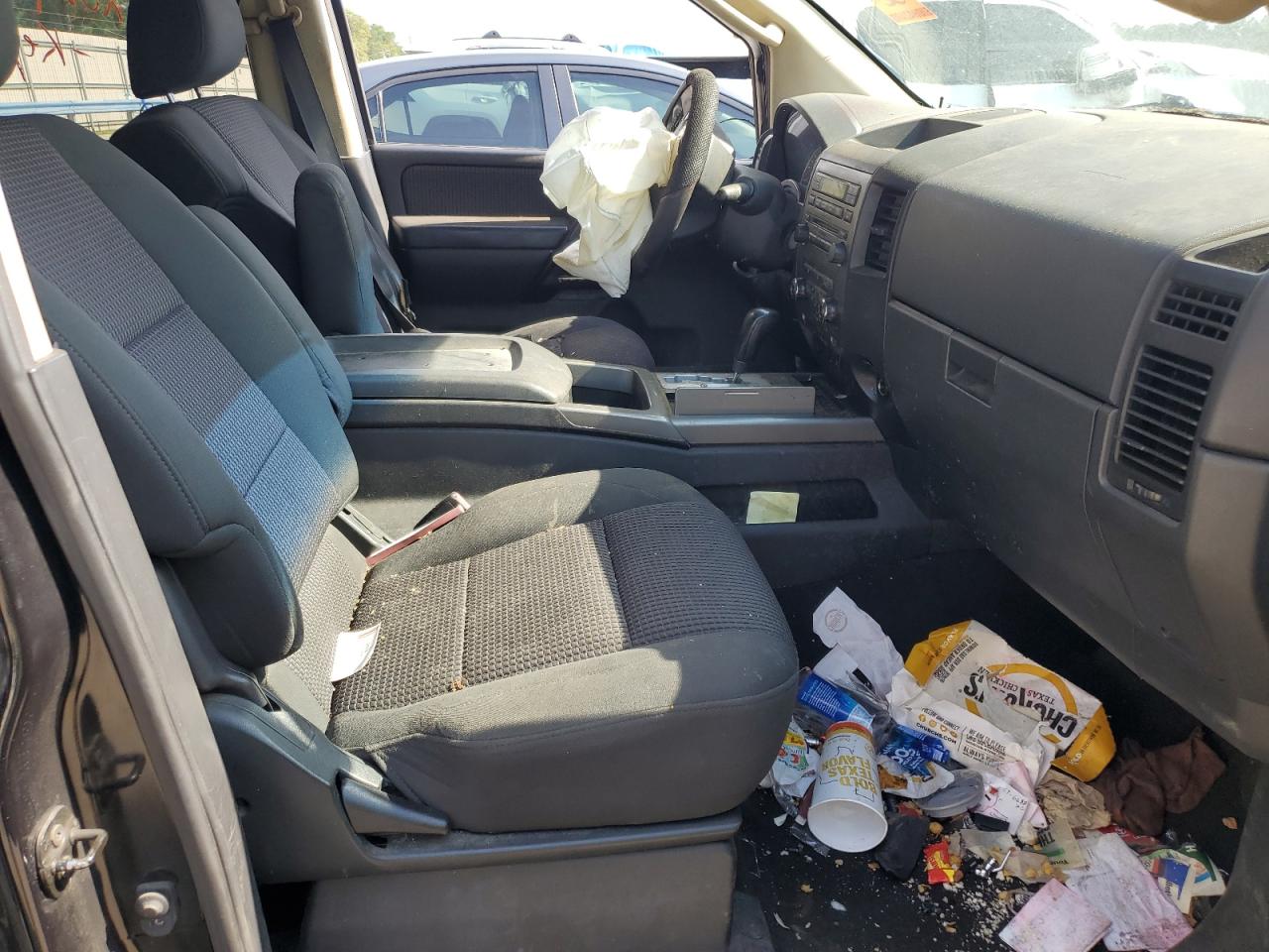 2008 Nissan Titan VIN 1N6BA07D08N305976 Copart auction photo, side / front end damage thumbnail 7