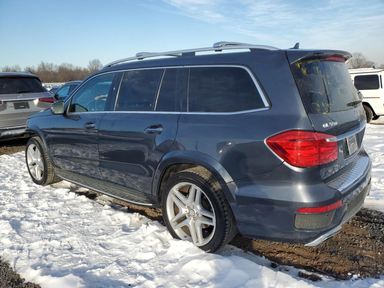 2014 Mercedes-Benz GL-klasse VIN 4JGDF7DE6EA388041 Copart auction photo, front end damage thumbnail 2