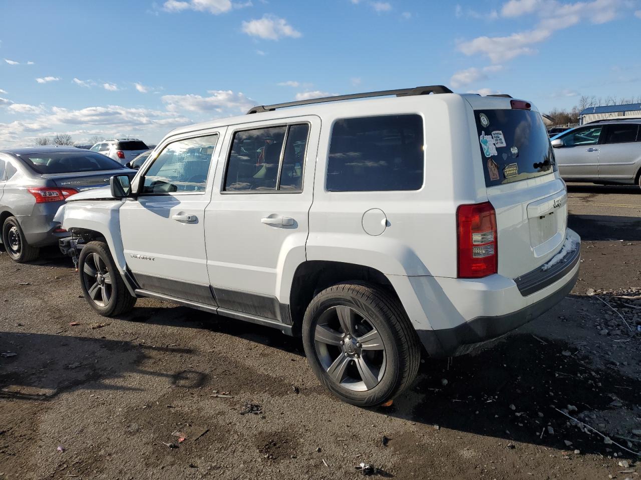 2015 Jeep Liberty (Patriot) VIN 1C4NJPFA8FD171690 Copart auction photo, front end damage thumbnail 2