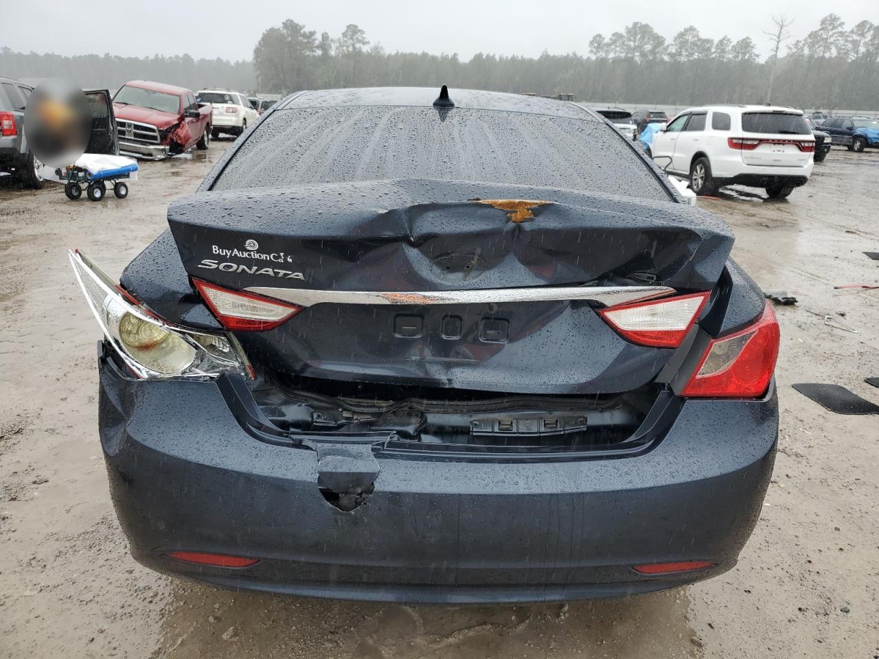 2011 Hyundai Sonata VIN 5NPEB4AC6BH209443 Copart auction photo, rear end damage thumbnail 6