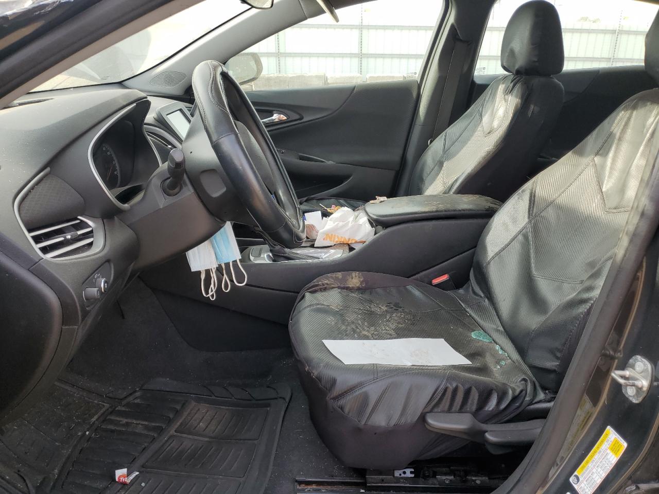 2017 Chevrolet Malibu VIN 1G1ZB5ST1HF264710 Copart auction photo, all over damage thumbnail 7