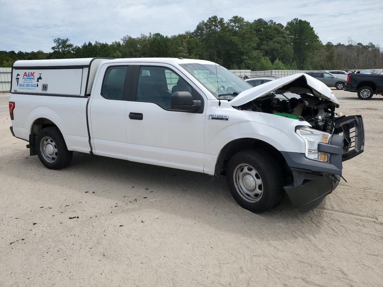 2016 Ford F-150 VIN 1FTEX1C84GKF58070 Copart auction photo, front end damage thumbnail 4