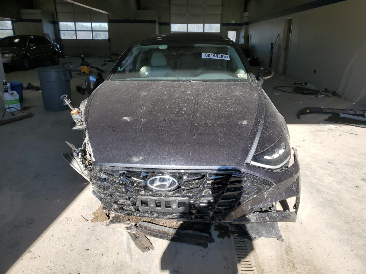 2020 Hyundai Sonata VIN 5NPEF4JA7LH020675 Copart auction photo, rollover / undercarriage damage thumbnail 5
