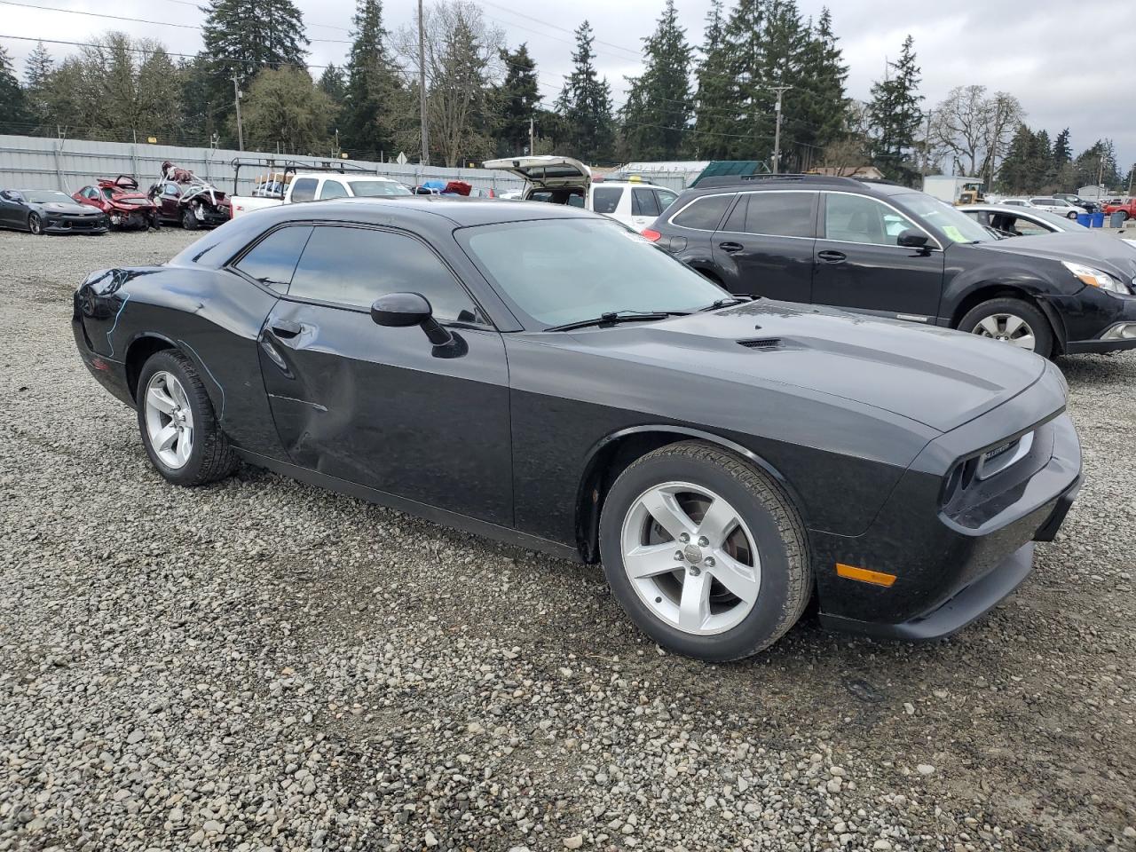 2013 Dodge Challenger VIN 2C3CDYAG3DH718689 Copart auction photo, side / rear end damage thumbnail 4