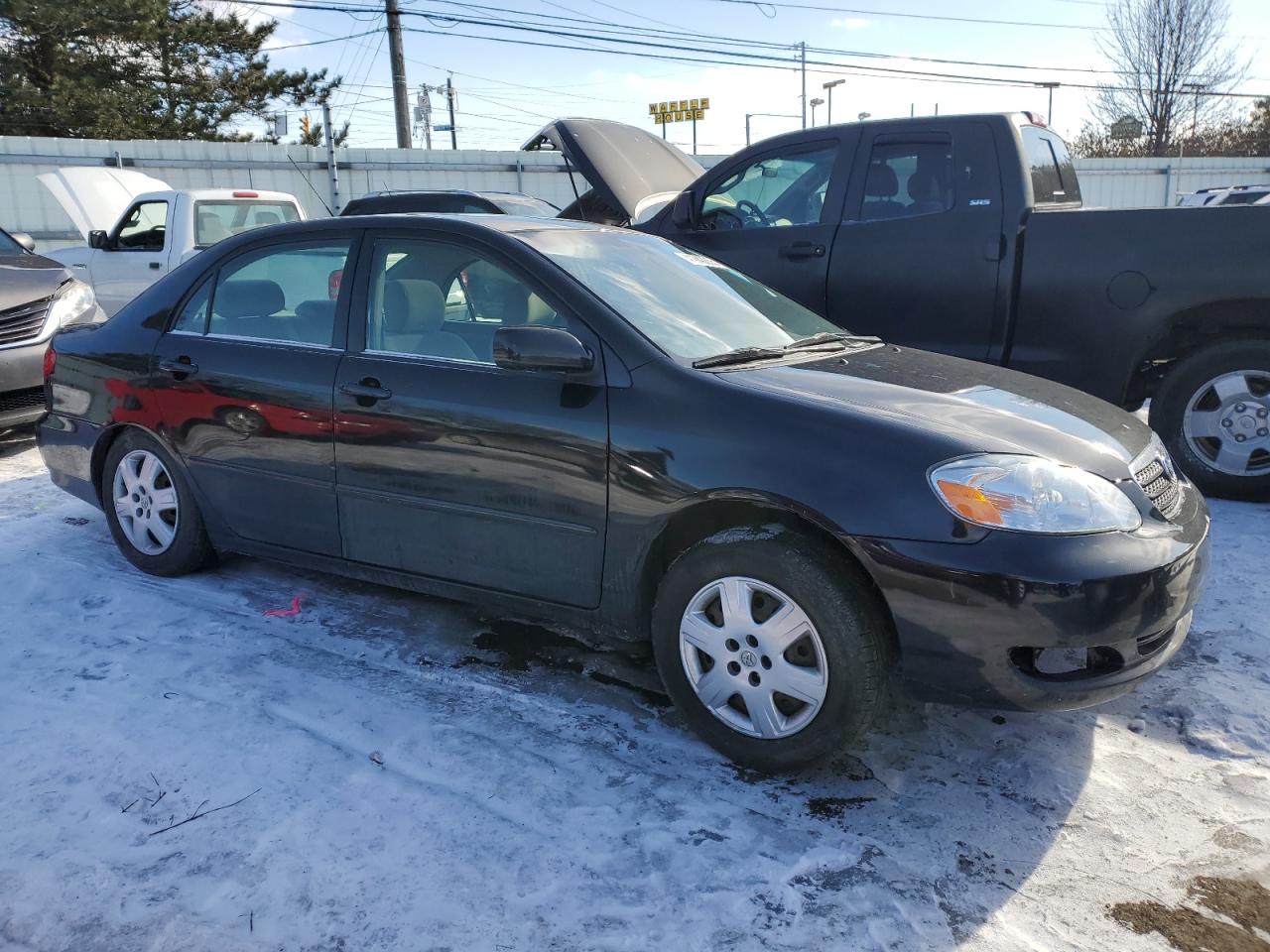 2007 Toyota Corolla VIN 2T1BR32E07C830793 Copart auction photo, all over damage thumbnail 4