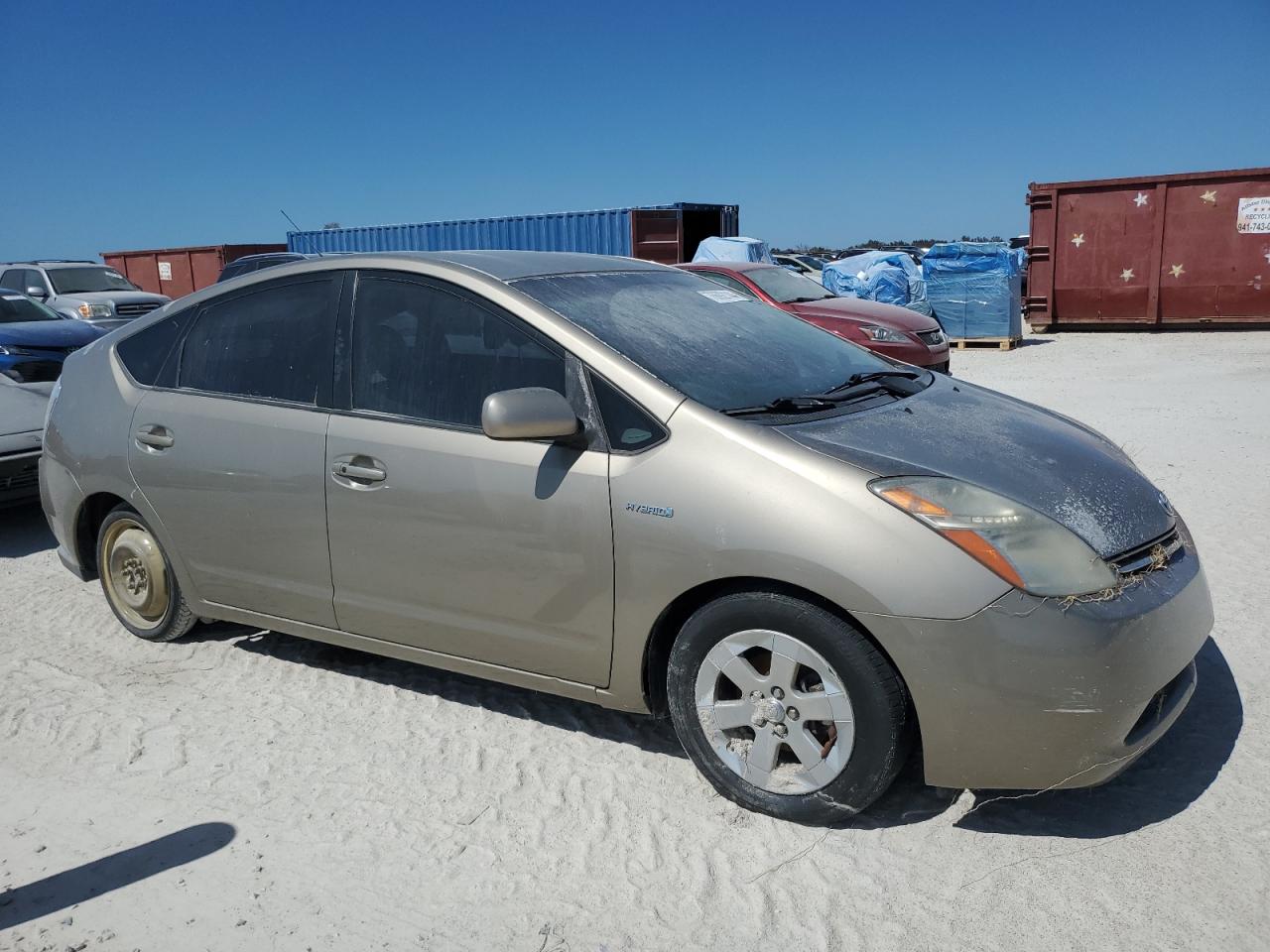 2006 Toyota Prius VIN JTDKB20U563148332 Copart auction photo, water/flood damage thumbnail 4