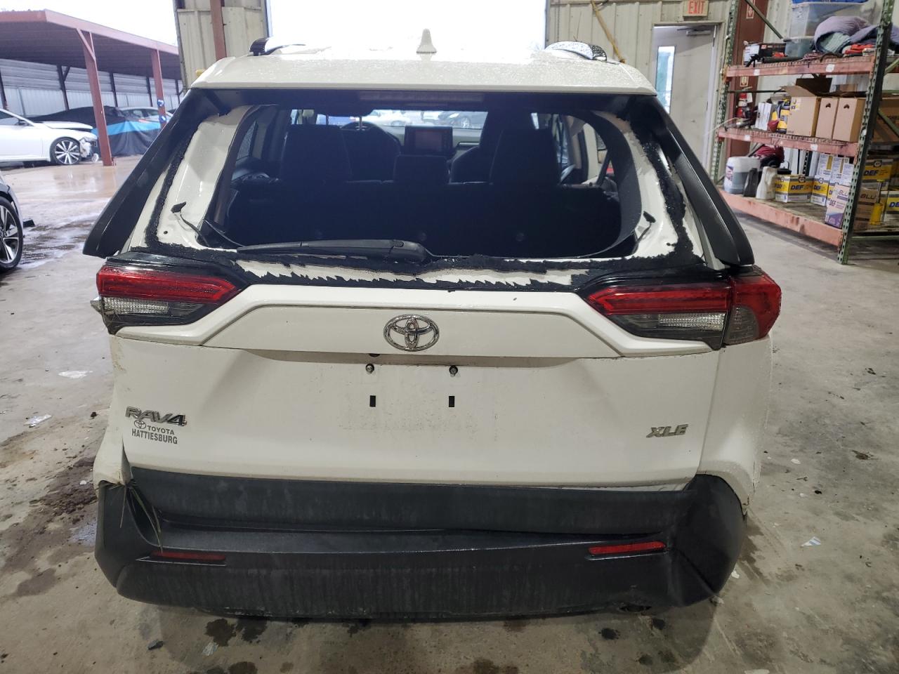2021 Toyota RAV 4 VIN 2T3W1RFV0MC098870 Copart auction photo, all over damage thumbnail 6