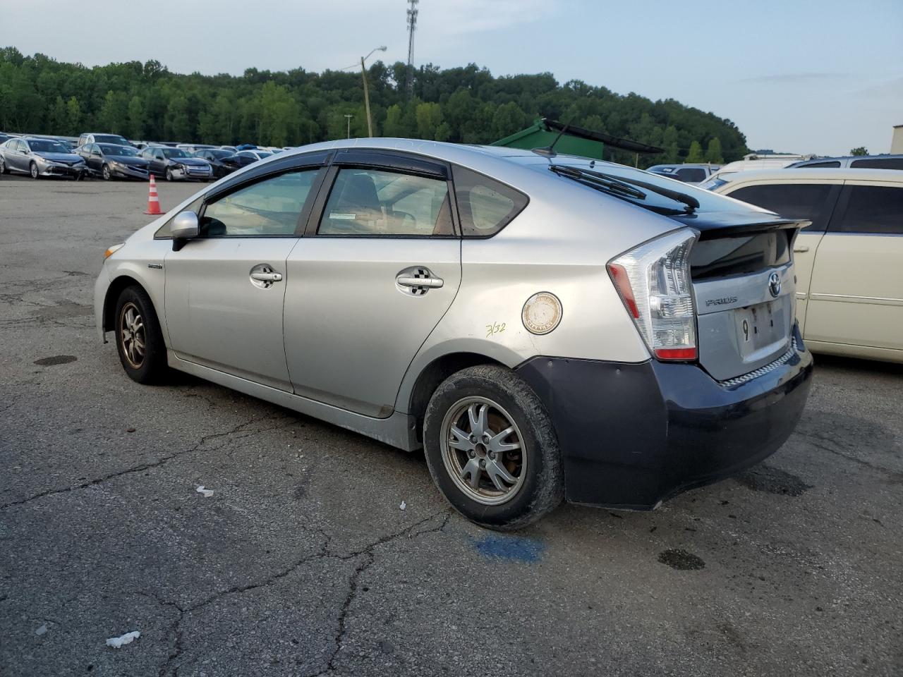 2012 Toyota Prius VIN JTDKN3DU6C5375469 Copart auction photo, vandalism / front end damage thumbnail 2