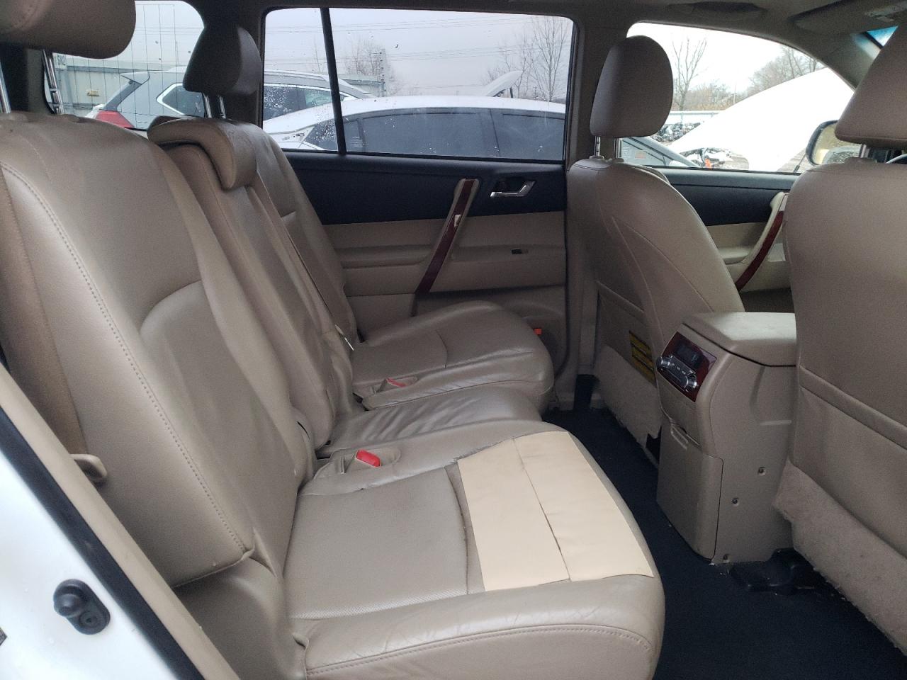 2013 Toyota Highlander VIN JTEDC3EH9D2014297 Copart auction photo, side / rear end damage thumbnail 10