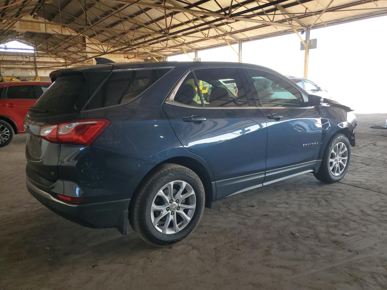 2019 Chevrolet Equinox VIN 3GNAXKEV2KL244455 Copart auction photo, front end damage thumbnail 3