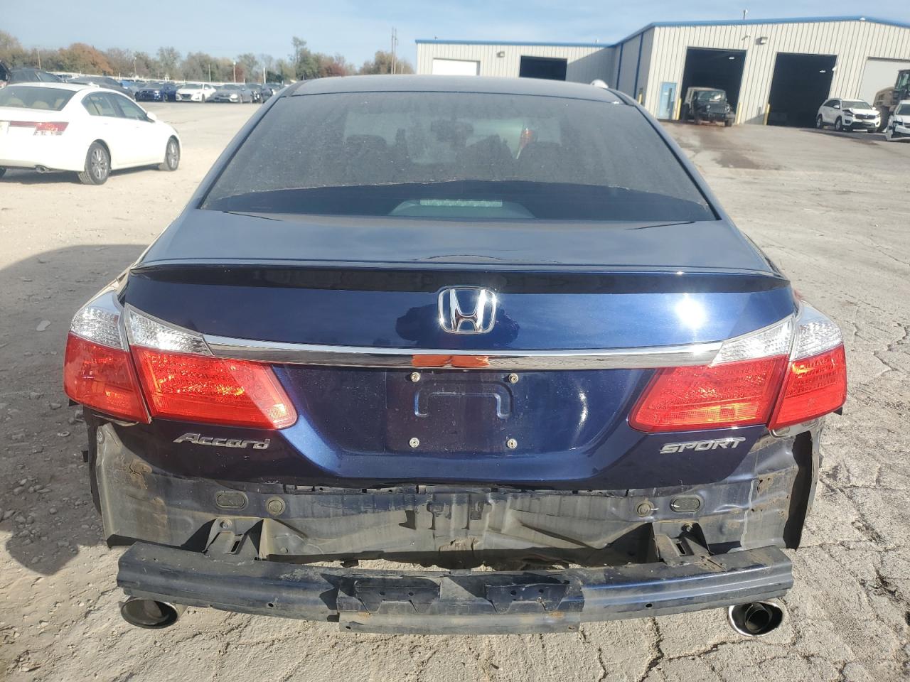 2013 Honda Accord VIN 1HGCR2F59DA256589 Copart auction photo, rear end / minor dent/scratches damage thumbnail 6