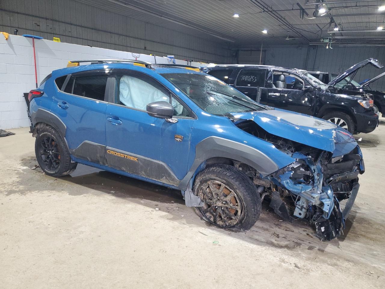 2024 Subaru XV VIN 4S4GUHU66R3811941 Copart auction photo, all over / front end damage thumbnail 4