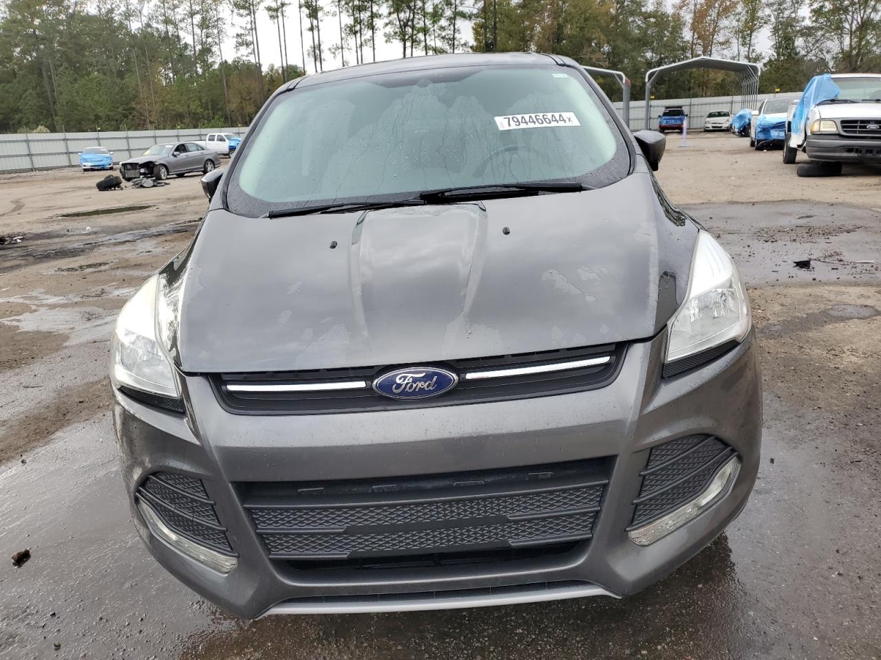 2016 Ford Escape VIN 1FMCU0GX5GUB53072 Copart auction photo, front end / side damage thumbnail 5