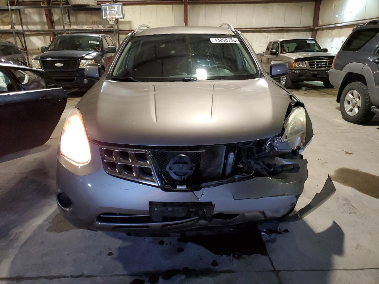 2012 Nissan Rogue VIN JN8AS5MV0CW393540 Copart auction photo, front end / minor dent/scratches damage thumbnail 5