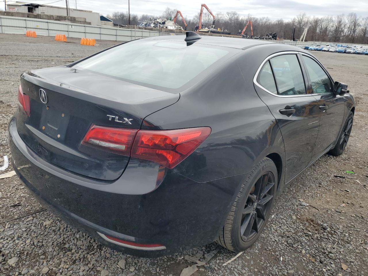 2015 Acura TLX VIN 19UUB1F3XFA007514 Copart auction photo, front end damage thumbnail 3