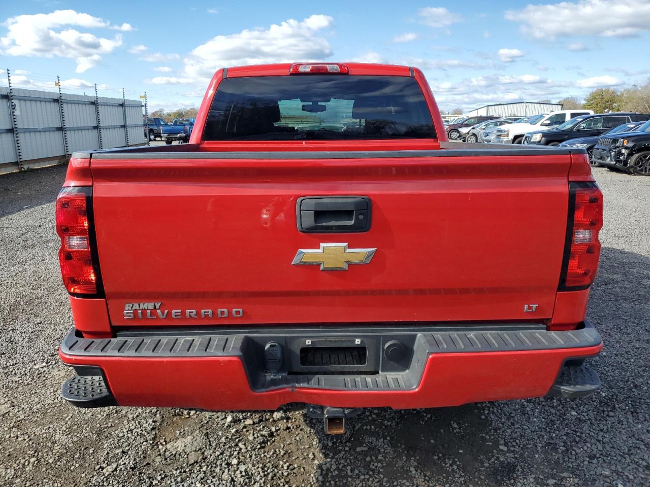 2018 Chevrolet Silverado VIN 3GCUKREC9JG609524 Copart auction photo, front end damage thumbnail 6
