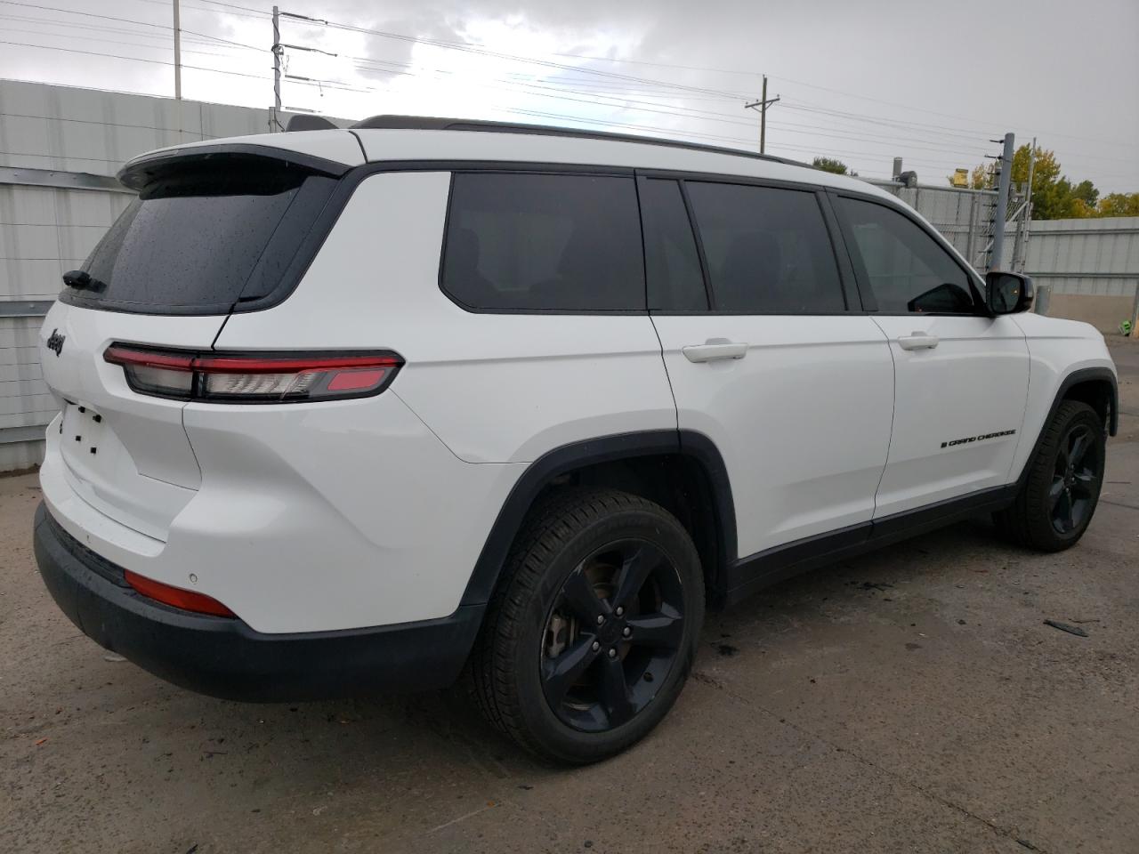 2021 Jeep Grand Cherokee VIN 1C4RJKAG5M8145747 Copart auction photo, side / front end damage thumbnail 3