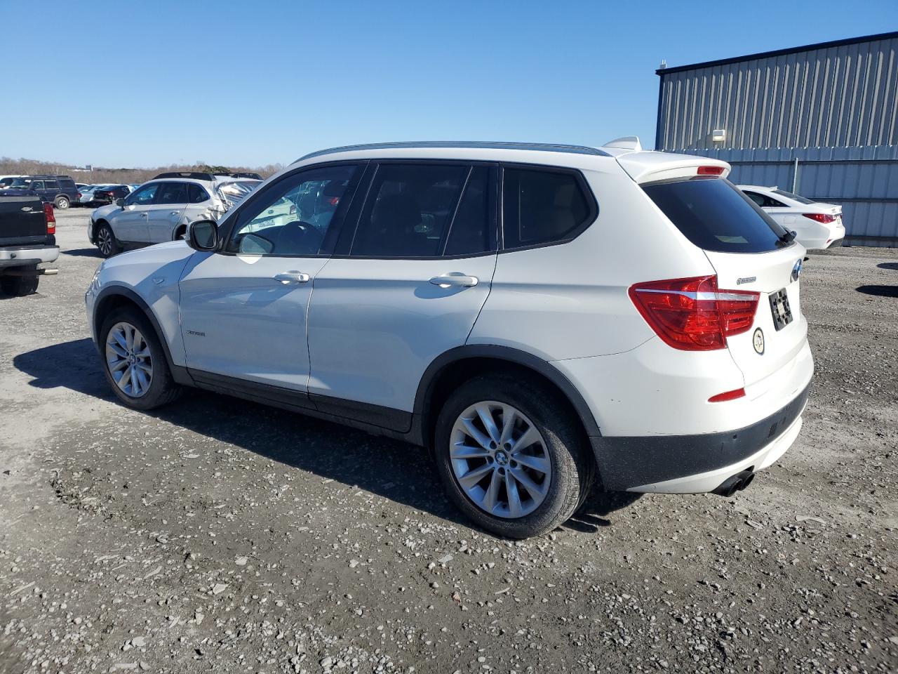 2013 BMW X3 VIN 5UXWX9C58D0A30324 Copart auction photo, mechanical / rear end damage thumbnail 2