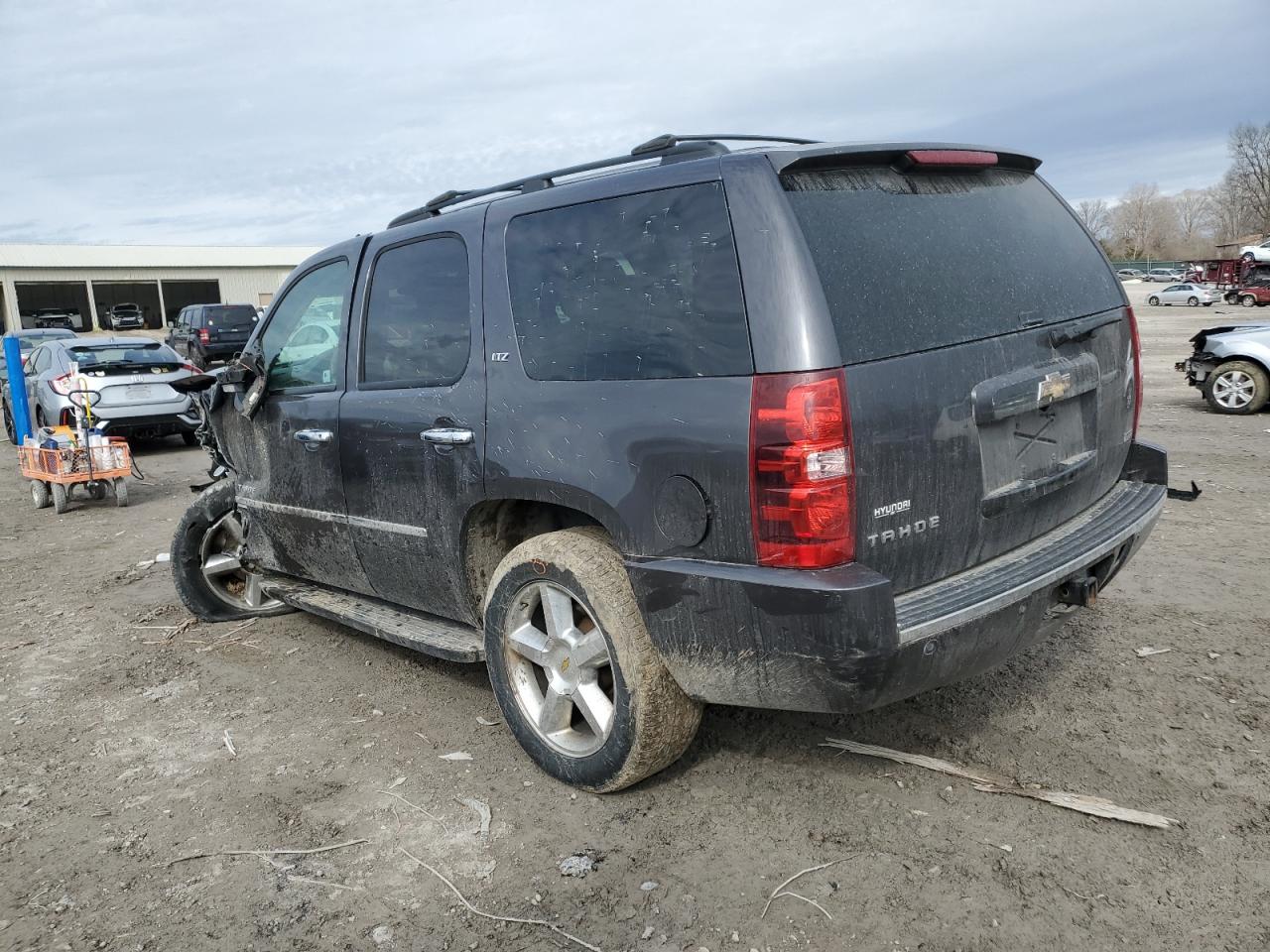 2011 Chevrolet Tahoe VIN 1GNSKCE04BR191263 Copart auction photo, all over / undercarriage damage thumbnail 2