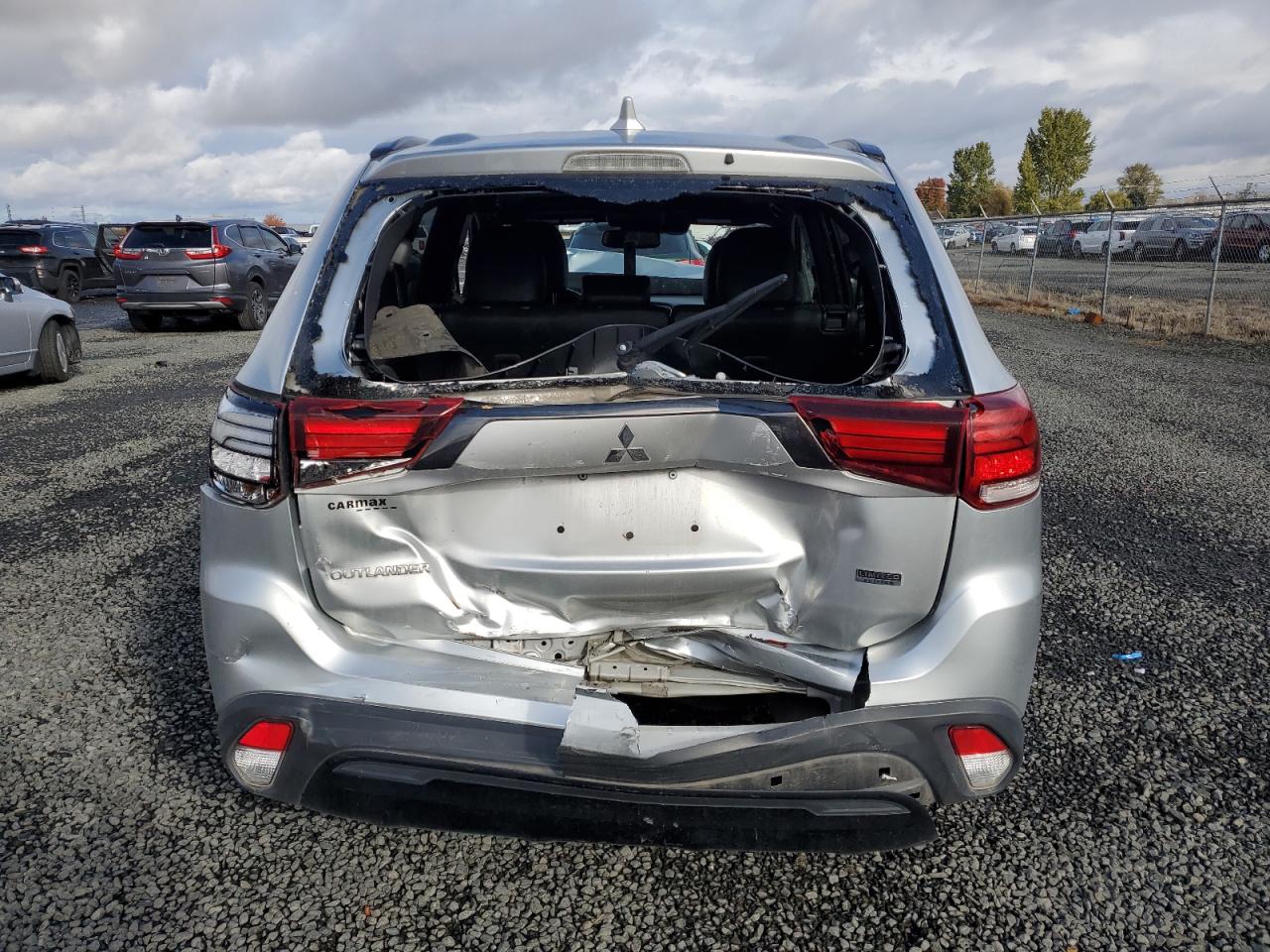 2020 Mitsubishi Outlander VIN JA4AD3A31LZ035997 Copart auction photo, front end / rear end damage thumbnail 6