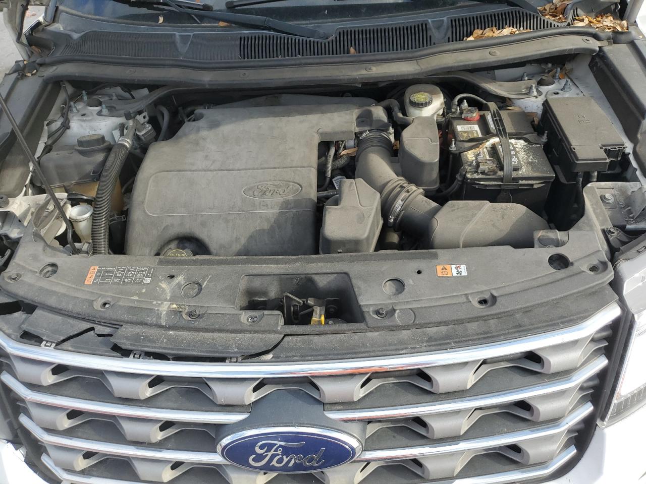 2016 Ford Explorer VIN 1FM5K7B89GGA03035 Copart auction photo, front end / side damage thumbnail 13