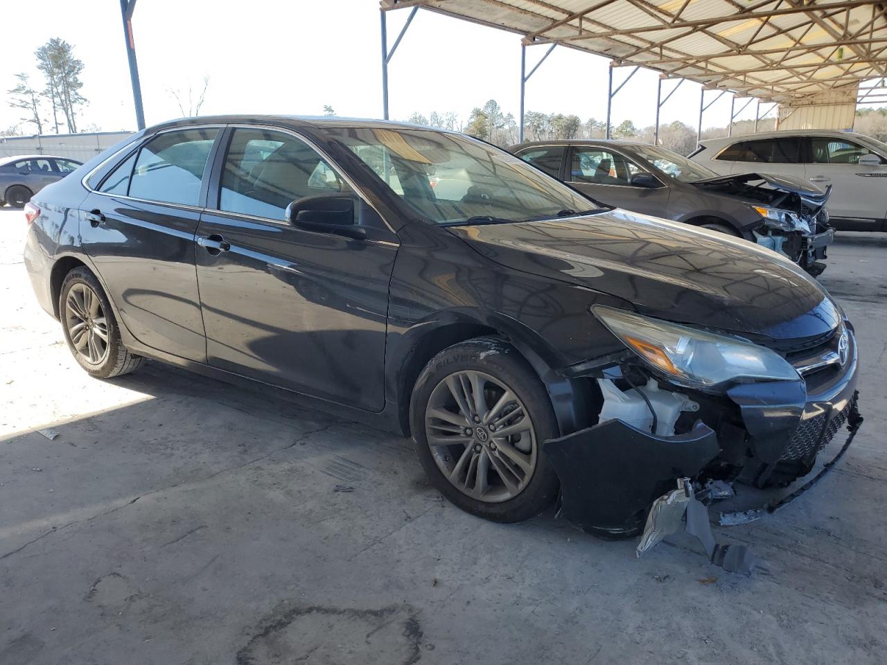 2017 Toyota Camry VIN 4T1BF1FK6HU657150 Copart auction photo, front end / minor dent/scratches damage thumbnail 4