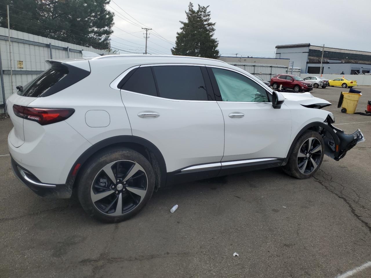 2021 Buick Envision VIN LRBFZNR49MD084447 Copart auction photo, front end damage thumbnail 3