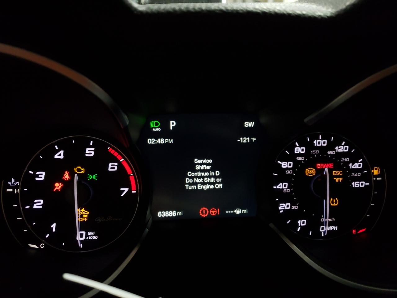 2018 Alfa Romeo Stelvio VIN ZASFAKPN1J7B89911 Copart auction photo, all over damage thumbnail 9