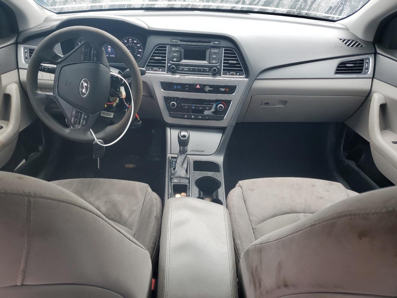2015 Hyundai Sonata VIN 5NPE24AF7FH047418 Copart auction photo, vandalism damage thumbnail 8